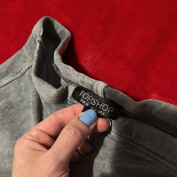 Top shop jeggings grey leggings - Picture 8 of 11